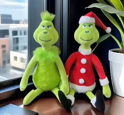 Personalized The Grinch Plush $15, View more