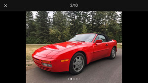 1989 Porsche 944 S2 Cabrio 
