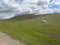 Rv or small home site on farm for longterm lease rock creek  bc 