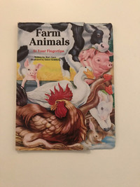 Farm Animals At Your Fingertips Book - Livre
