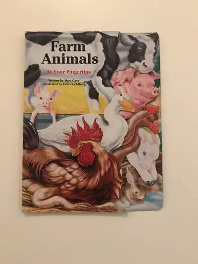 Hard cover and hard pages boarded children’s book