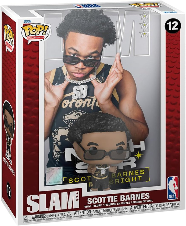 Funko Pop! NBA Cover: SLAM - Scottie Barnes  at JJ Sports! in Arts & Collectibles in Chatham-Kent