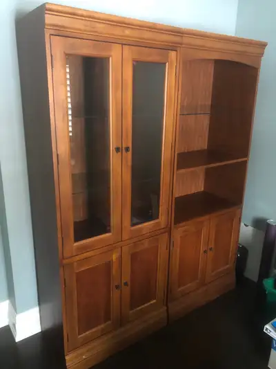 Wood and Glass Display Cabinets, View more