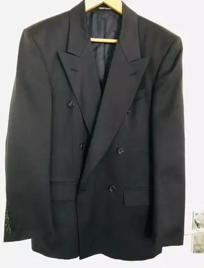 Balmain Blazer Double Breasted Jacket Size 36 Vintage, View more