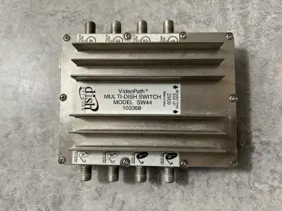 VideoPath SW44 SWITCH For Dish Network MULTI SW-44 110 119 SATEL, View more