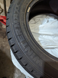 Dunlop Wintermaxx tires 225/55R17