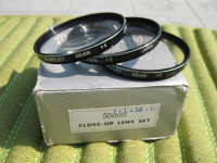 Set of 3 BERKELEY 55mm Close Up Filters in New Condition in Box