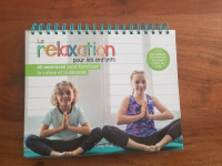 Livre de yoga/relaxation pour enfants 40 exercices