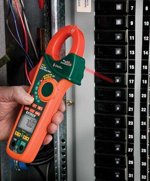 EXTECH-EX623  400A  DUAL INPUT AC/DC CLAMP METER  +  IR THERMTER in Other in Mississauga / Peel Region - Image 3
