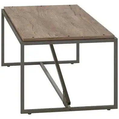 New Bush Refinery Coffee Table in Rustic Gray, View more
