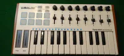 Worlde minituna midi controller keyboard, View more