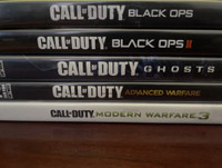 Call Of Duty Game Lot PC complete, No Scratches.
