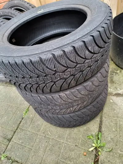 3 used tires size 205 55R 16 for sale $50. 1 tire in very good shape and the other 2 are fair used.