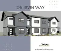 NEW TOWNHOMES- 3 BEDROOM, 2.5 BATHROOMS- JULY POSSESSION!
