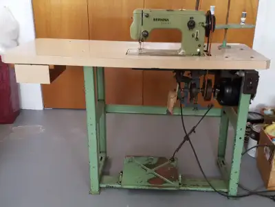 Vintage Bernina Industrial Sewing Machine., View more