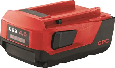 Hilti B22 4.0Ah Battery, View more