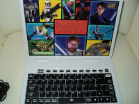 Star Wars Clone Wars Learning Laptop with Adapter + Batteries