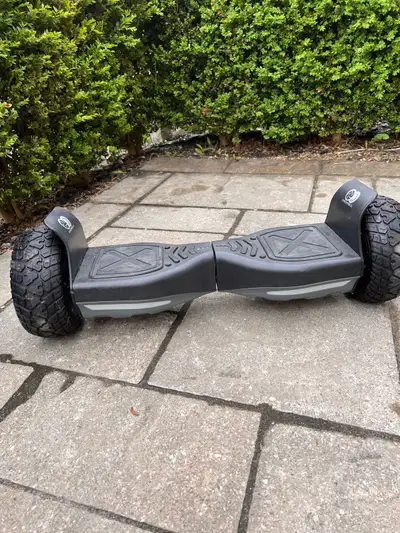 Cruise around the neighbourhood with this Gyrocopters All Terrain Sports+ 2.0 hoverboard! It's built...