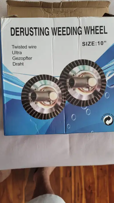 Derusting weeding wheel, View more