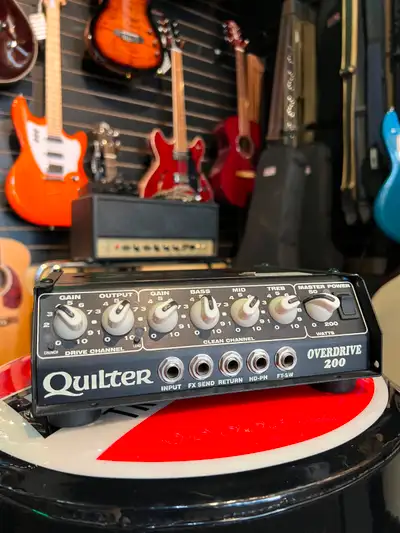 Inspired by legendary and almost unobtainable amps, the OVERDRIVE 200 brings several iconic overdriv...