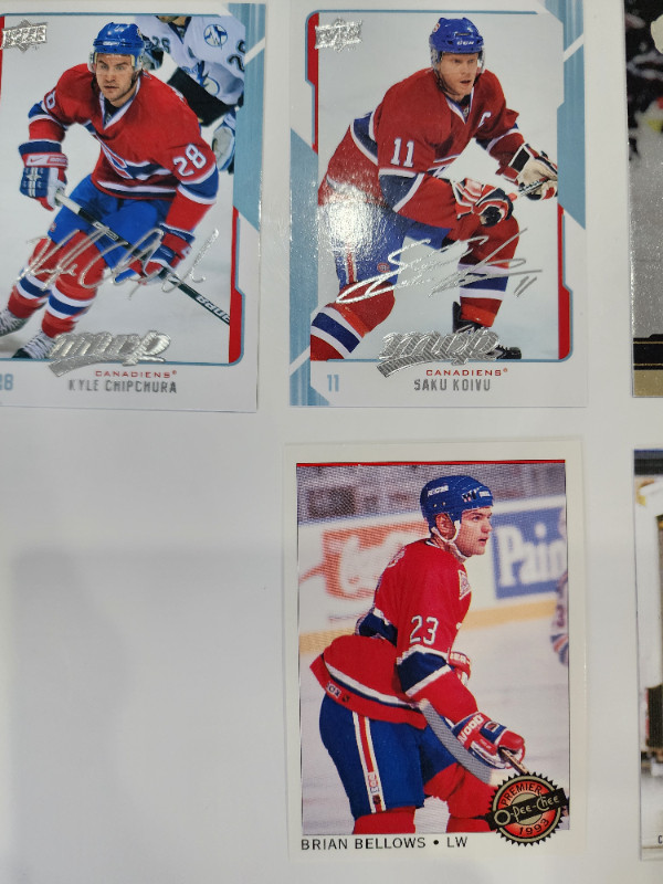 Montreal Canadians Group of 16 Cards in Arts & Collectibles in Edmonton - Image 4