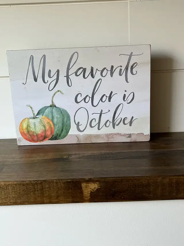 Favourite color is October  in Home Décor & Accents in Fort McMurray - Image 2