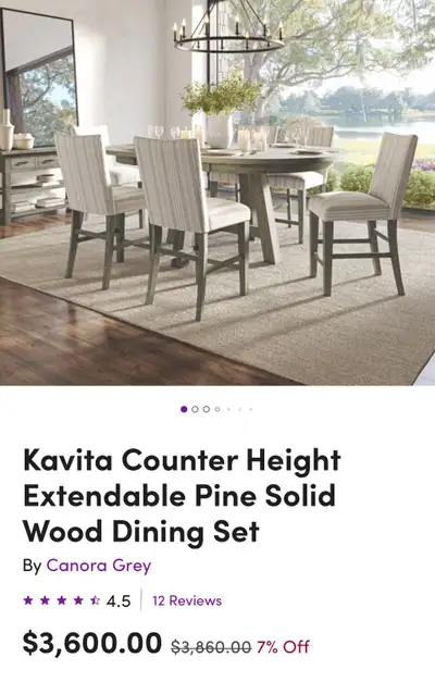 **Kativa Dining Room Set**, View more