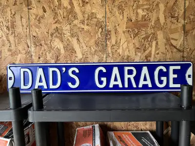 Dad’s Garage Sign $20, View more