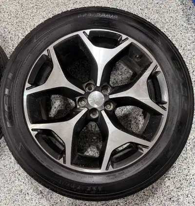 Upgrade your Subaru Wheels or Run OEM Winter Rims rather than those Ugly Rusty Steelies! - 18" Rims...