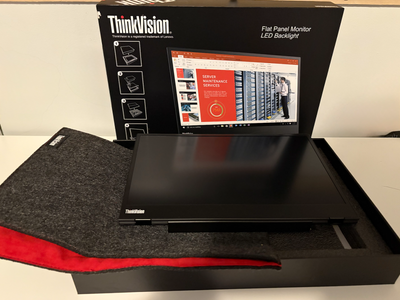 Portable monitor Lenovo thinkvision M14, View more