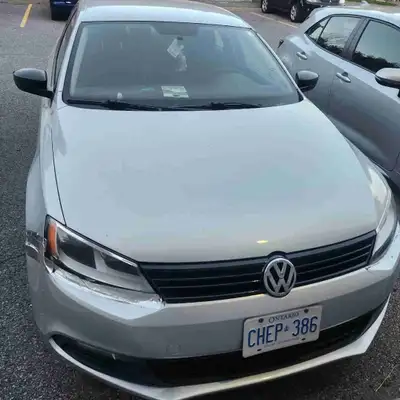 2013 Volkswagen Jetta. LOW MILEAGE !! Only 84,000 kms. Automatic- air conditioning-very clean. Brand...