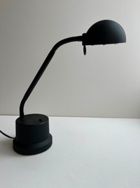 IKEA Vintage Halogen Desk Lamp, Black