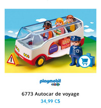 Playmobil 123 - Bus - Terrain jeux - Traineau