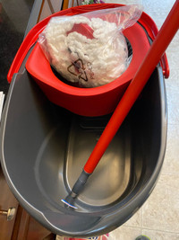 Vileda spin mop and bucket - new
