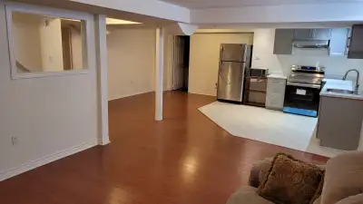Spacious and Vey Open basement: - New and large kitchen - Large bedroom - Large living and dining ar...