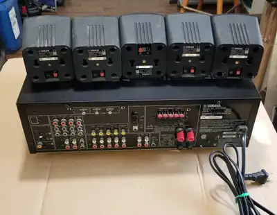 Yamaha HTR-6230 receiver, View more