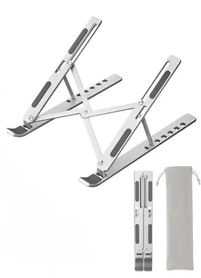 Laptop/ tablet  Stand , 7-Level Adjustable fit.10”-17”, View more