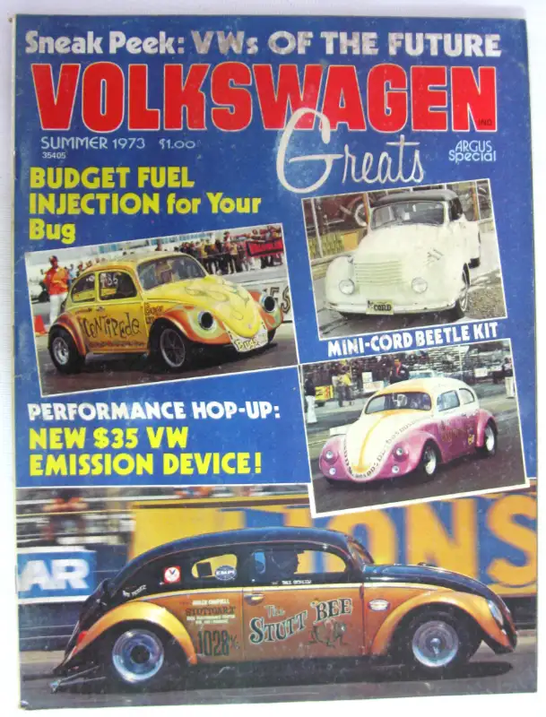 VINTAGE 1971/72/73/74 VOLKSWAGEN GREATS MAGAZINES..10$  EACH in Arts & Collectibles in West Island - Image 8