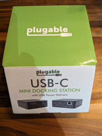 USB C docking station - Plugable Brand