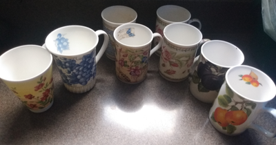 Tea cups/ coffee fine china mugs, View more