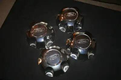 Set of Four Ford Truck Center Caps Good shape