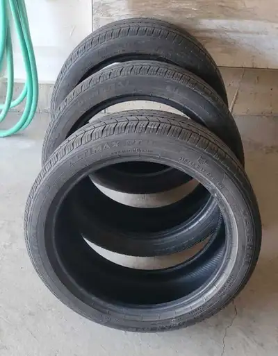 3 General Altimax RT43 All Season Tires for Sale. **215/45/R17** Great Condition. (6/32") 65% Tread...