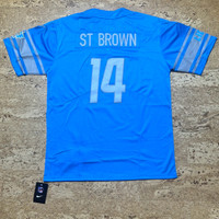 Starts at 50$ Chandail Amon-Ra St Brown jersey Detroit Lions