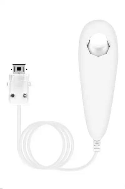 Wired Nunchuck Controller for Nintendo Wii Motion Control White , View more
