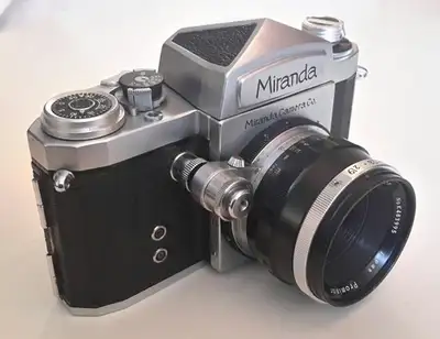 Miranda SLR 35mm film camera, View more