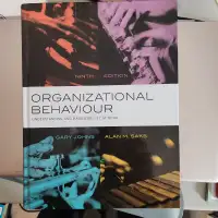 Organizational Behavior Hardcover Book 9th Addition