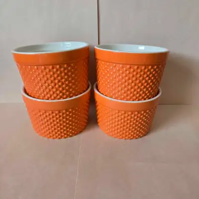 These Crate & Barrel ramekins are great for baking individual desserts or serving dips and sauces, e...