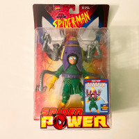 Vintage 1999 Toy Biz Spiderman Spider Power Doctor Octopus