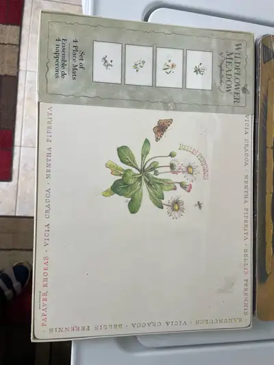 Set of 4 cork place mats, View more