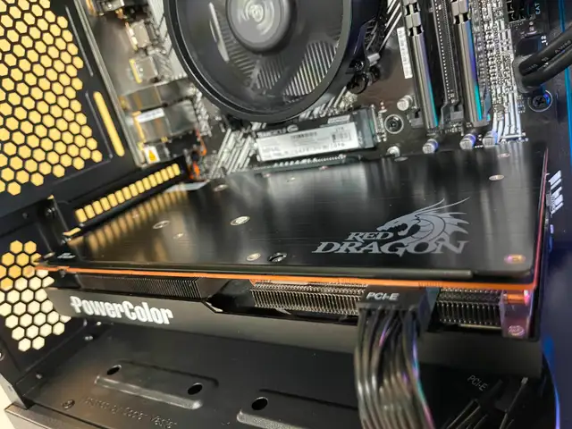 Gaming PC AMD Ryzen 5 5500 Radeon RX 5600XT 6G 16GB RAM 1TB SSD in Desktop Computers in Edmonton - Image 4